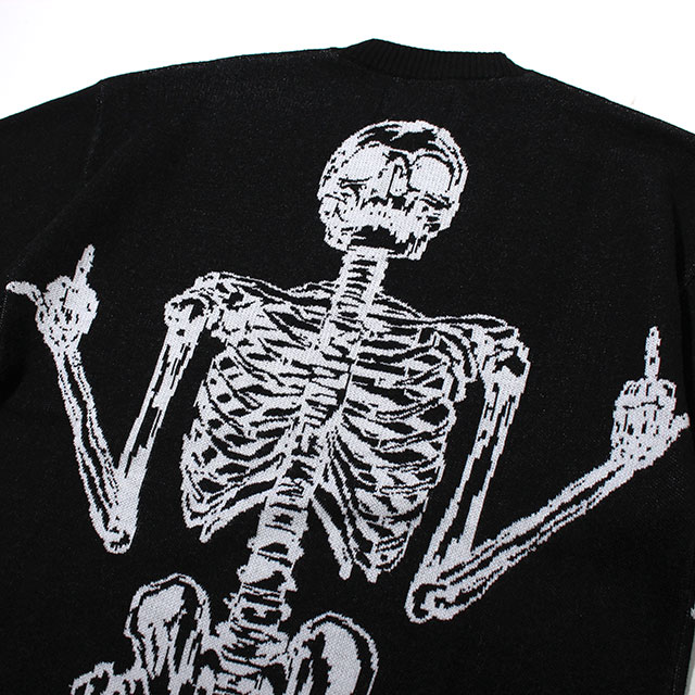 UNKNOWN X HCW SKELETON KNITWEAR セーター