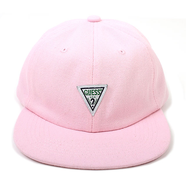 GUESS GREEN LABEL TRIANGLE CAP ゲス 緑ロゴ キャップ 帽子 SS18 (2色展開)