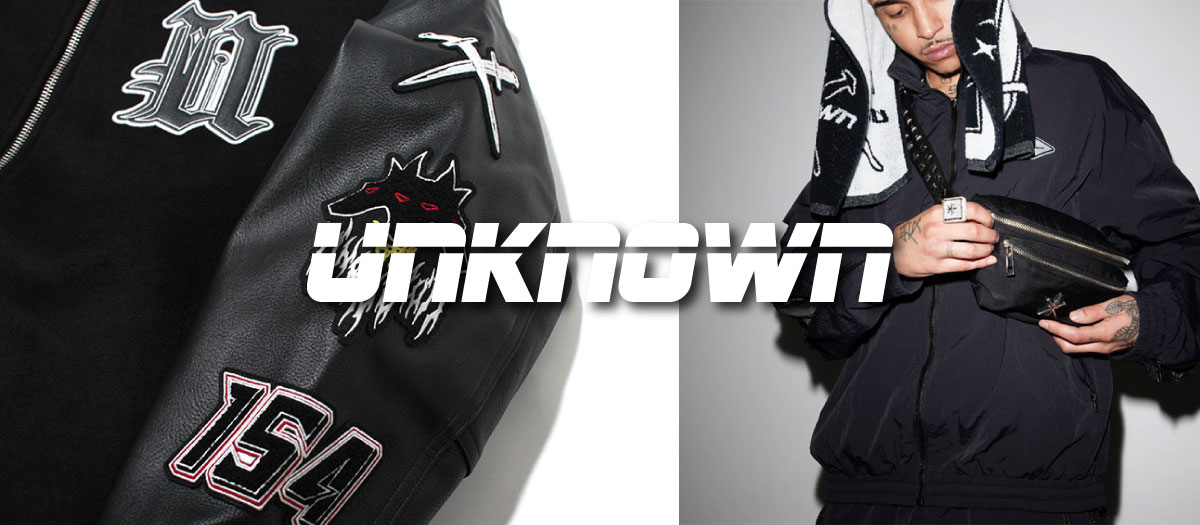 UNKNOWN X HCW ZIPPED PANEL DETAILS JACKET トラックジャケット